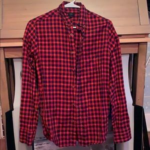 J Crew Men’s XS Shirt in Buffalo Red Plaid